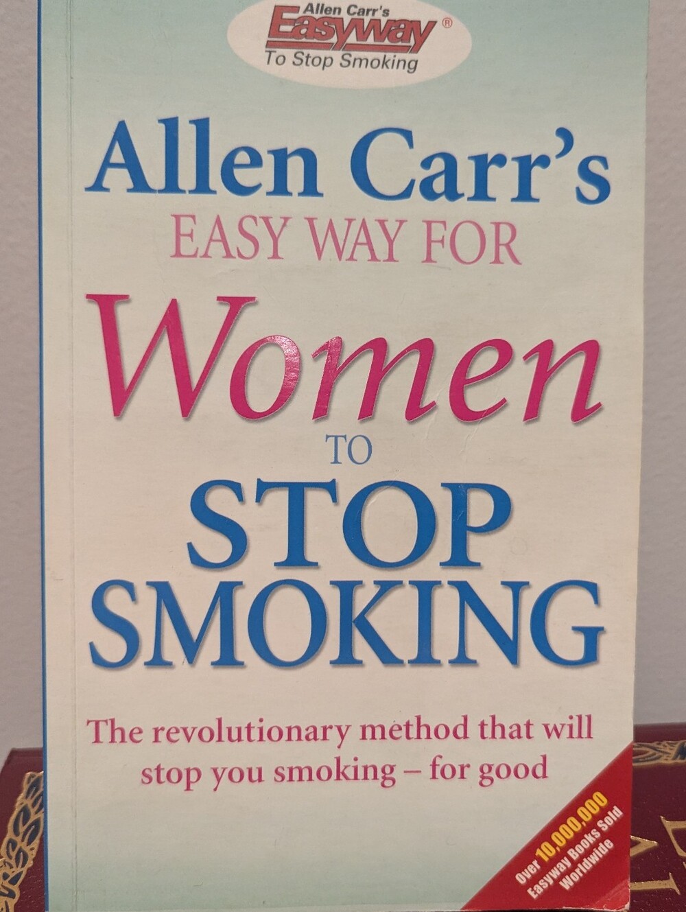 Allen Carr Easyway To Stop Smoking — Light Teal Paperback